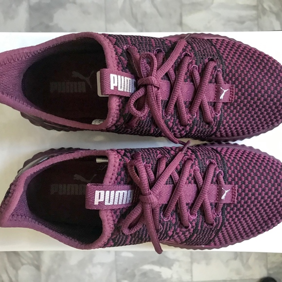 puma defy stitched croc